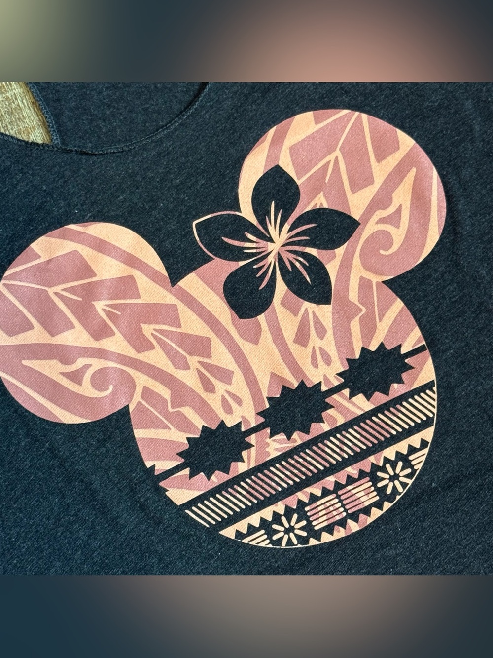 Tank with Pink Graphic Mouse Silhouette - Picture 2 of 5